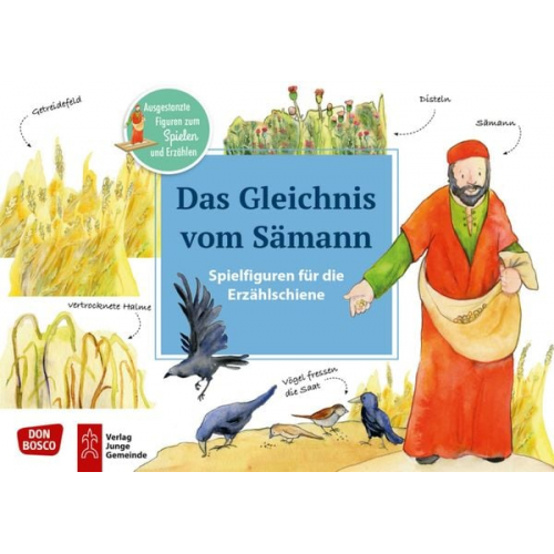 Das Gleichnis vom Sämann. Erzählschienen-Figurenset