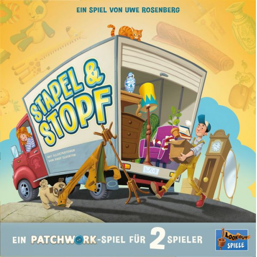 Lookout Spiele - Stapel & Stopf, Ein Patchwork Spiel