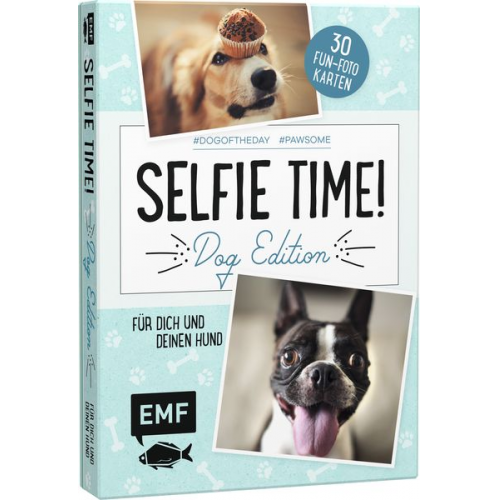 Selfie Time! Dog Edition - 30 Fun-Fotokarten