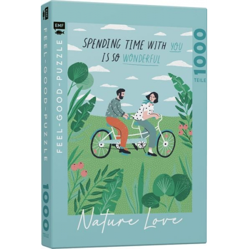 Feel-good-Puzzle 1000 Teile - NATURE LOVE: Spending time with you is so wonderful