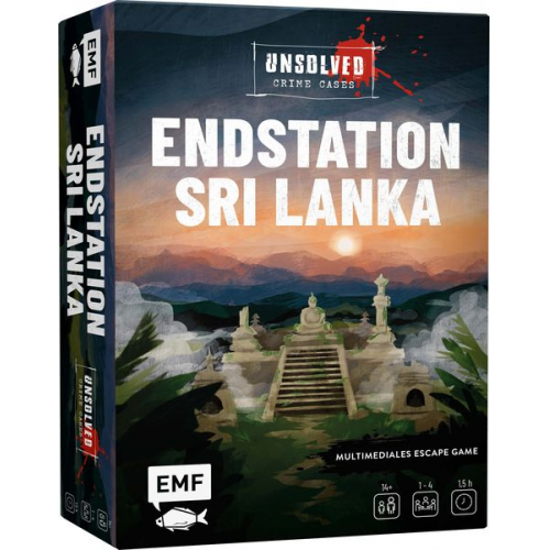 Krimi-Spielebox: Unsolved Crime Cases - Endstation Sri Lanka