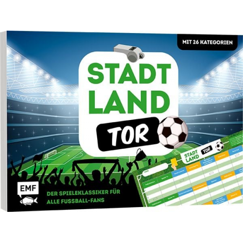 Stadt, Land, Tor - Der Spieleklassiker für alle Fußball-Fans