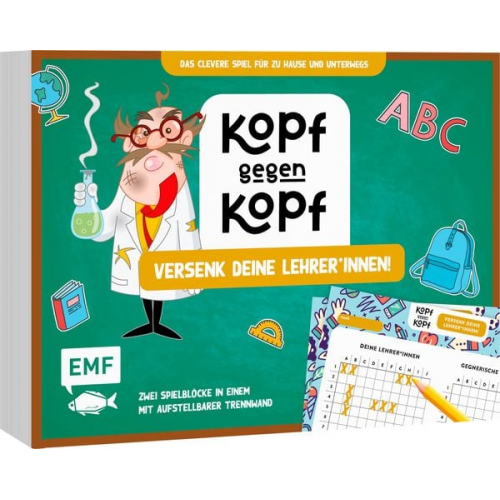 Der ultimative Spielblock: Kopf gegen Kopf - Versenk deine Lehrer*innen!