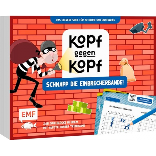 Der ultimative Spielblock: Kopf gegen Kopf - Schnapp die Einbrecherbande!