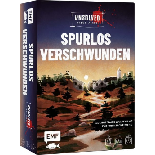 Krimi-Spielebox: Unsolved Crime Cases - Spurlos verschwunden