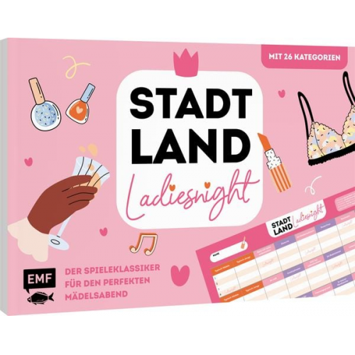 Stadt, Land, Ladiesnight - Der Spieleklassiker für den perfekten Mädelsabend