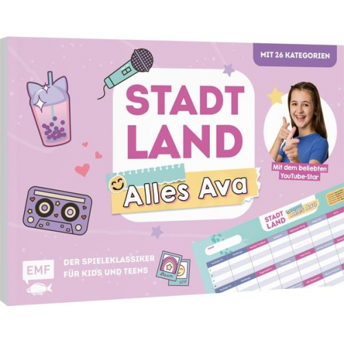 Stadt, Land, Alles Ava - Der Spieleklassiker für Kids und Teens