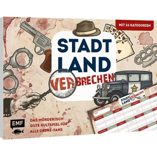 Stadt, Land, Verbrechen - Das mörderisch gute Kultspiel für alle Crime-Fans