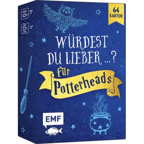 Kartenspiel: Würdest du lieber ...? Das Fragespiel für Harry Potter-Fans