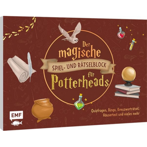 Der magische Spiel- und Rätselblock für Harry Potter-Fans