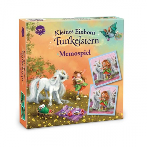 Arena Verlag - Kleines Einhorn Funkelstern – Memospiel