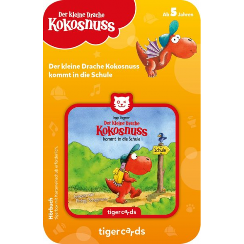 Tiger Media - Tigercards - Der kleine Drache Kokosnuss kommt in die Schule