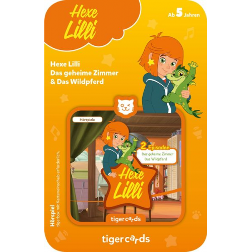 Tiger Media - Tigercards - Hexe Lilli - Das geheime Zimmer & Das Wildpferd