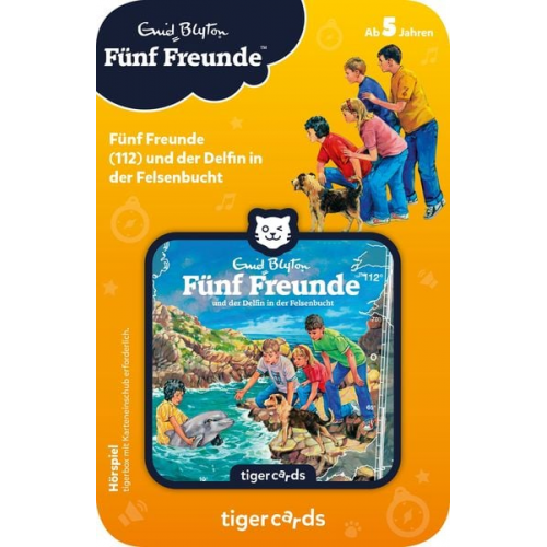 Tiger Media - Tigercards - Fünf Freunde und der Delfin in der Felsenbucht