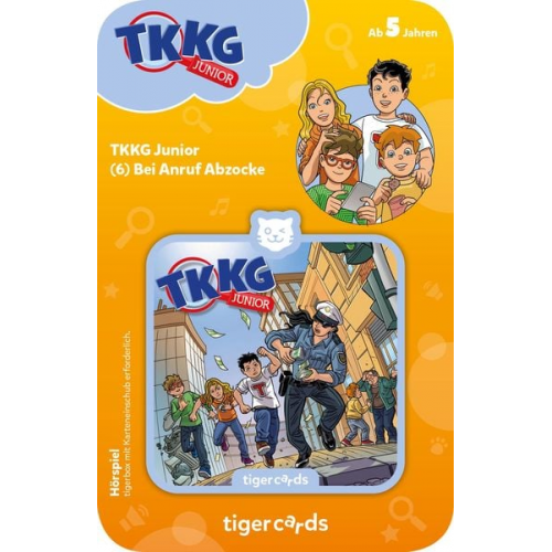 Tiger Media - Tigercards - TKKG Junior - Bei Anruf Abzocke