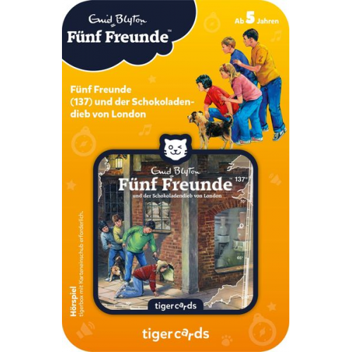 Tiger Media - Tigercards - Fünf Freunde und der Schokoladendieb von London