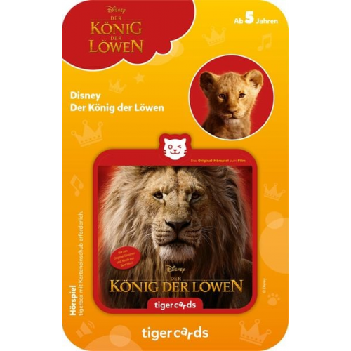 Tiger Media - Tigercards - Disney - König der Löwen