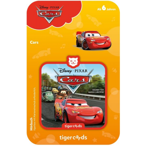 Tiger Media - Tigercards - Disney - Cars 1 & Cars 2