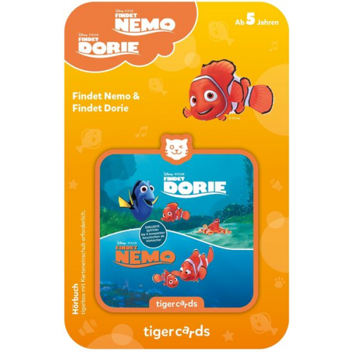 Tiger Media - Tigercards - Disney - Findet Nemo & Findet Dorie