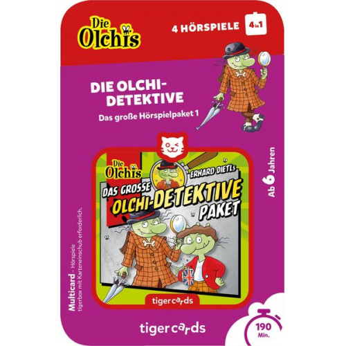 Tiger Media - Tigercards - Olchi-Detektive - Das große Hörspielpaket 1