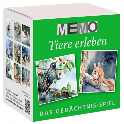 Memo-Spiel - Tiere erleben