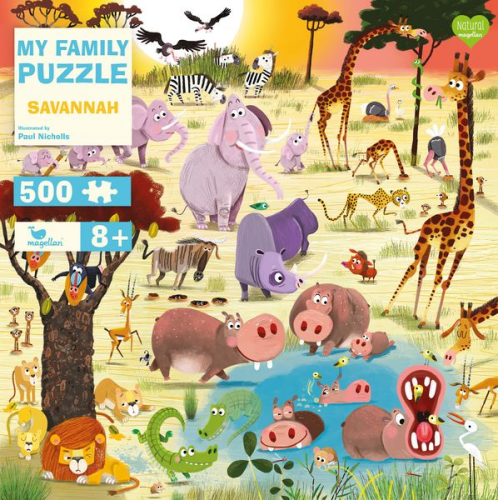 My Family Puzzle - Savannah