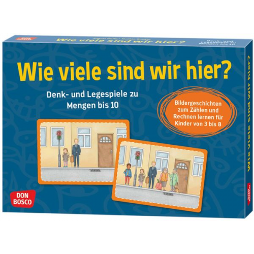 Wie viele sind wir hier? Bildergeschichten zum Zählen und Rechnen lernen für Kinder von 3 bis 8