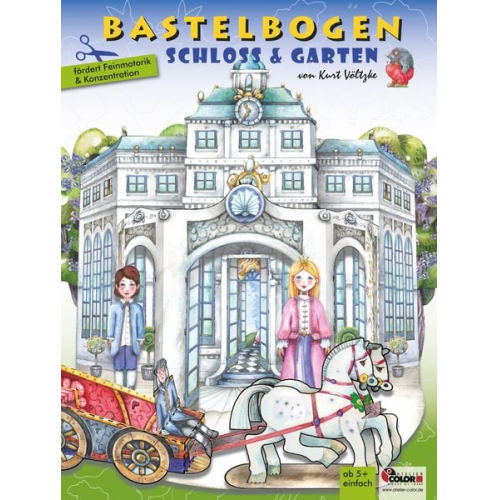 Schloss & Garten Bastelbogen