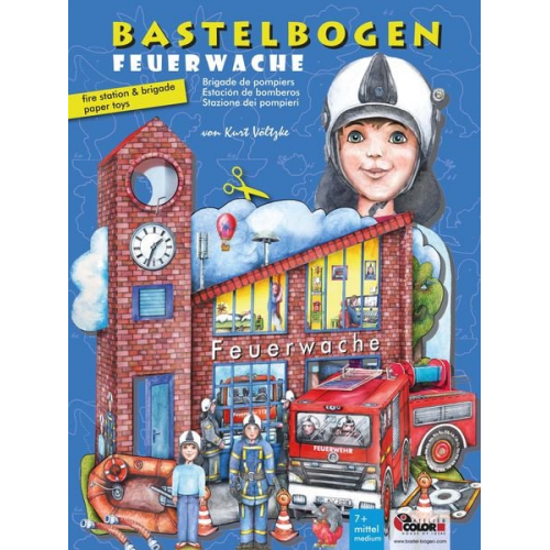 Bastelbogen Feuerwache