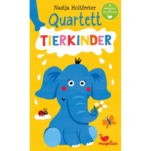 Quartett - Tierkinder (Kinderspiel)