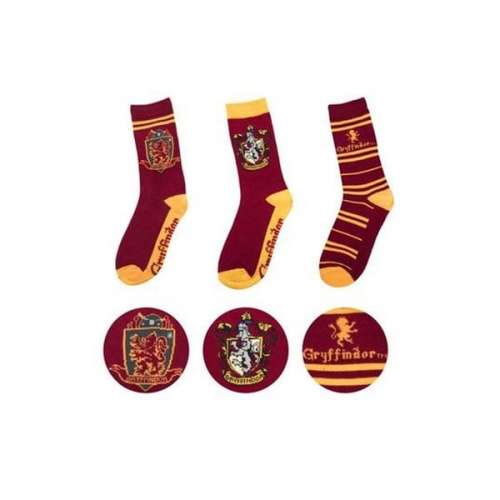 Harry Potter: Gryffindor Socken [3 Paare]