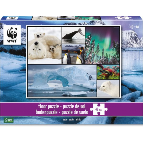 Ambassador - Bodenpuzzle Polar 48 Teile