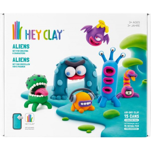 Hey Clay Aliens Set