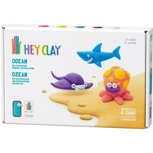 HEY CLAY Ozean 6 Dosen Set