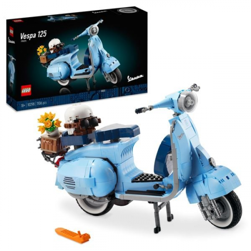 LEGO Icons 10298 Vespa 125 Modellbausatz für Erwachsene, Vintage Roller