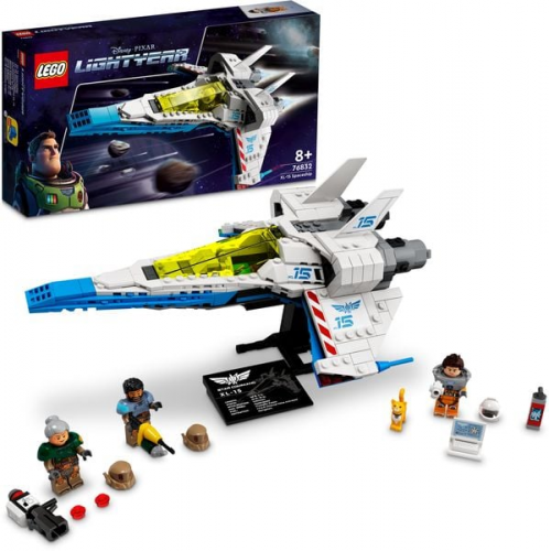 LEGO® │ Disney and Pixar‘s Lightyear – XL-15-Sternjäger (76832); Bauset mit der Minifigur Buzz Lightyear; für Kinder ab 8 Jahren (498 Teile)