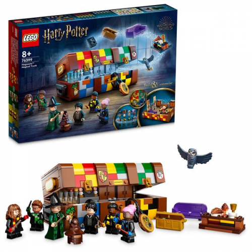 LEGO® Harry Potter™ Hogwarts™ Zauberkoffer (76399); Bauset; cooles Spielzeug zum Sammeln; tolles Geschenk für Kinder ab 8 Jahren (603 Teile)