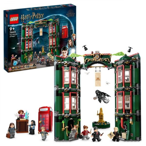 LEGO Harry Potter 76403 Zaubereiministerium Set mit Minifiguren