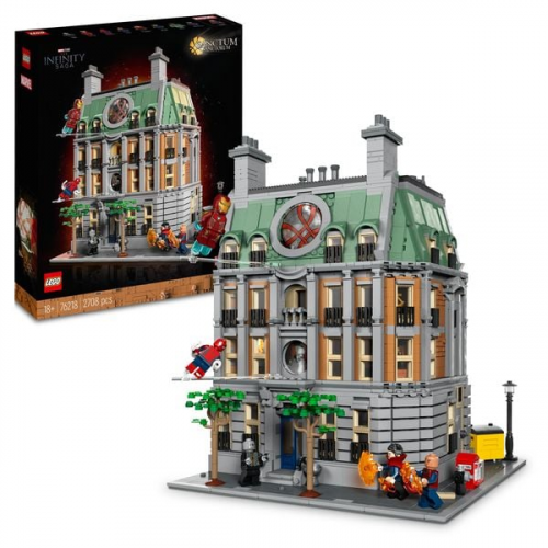 LEGO® Marvel Sanctum Sanctorum (76218); Bauset aus Modulen; Sammlerset mit Doctor Strange für erwachsene LEGO Baumeister (2.708 Teile)