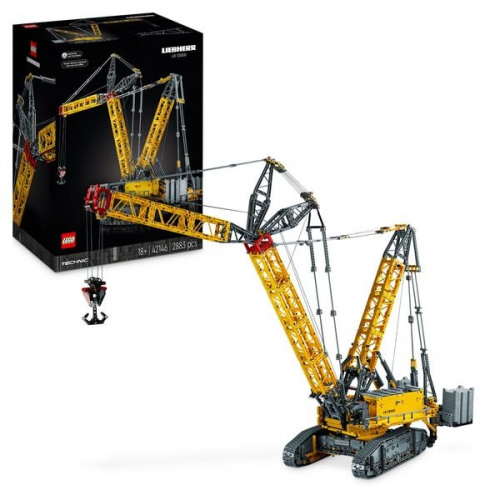 LEGO Technic 42146 Liebherr LR 13000 Raupenkran Set, ferngesteuerter Kran