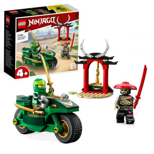 LEGO NINJAGO 71788 Lloyds Ninja-Motorrad Spielzeug für Kinder ab 4 Jahre