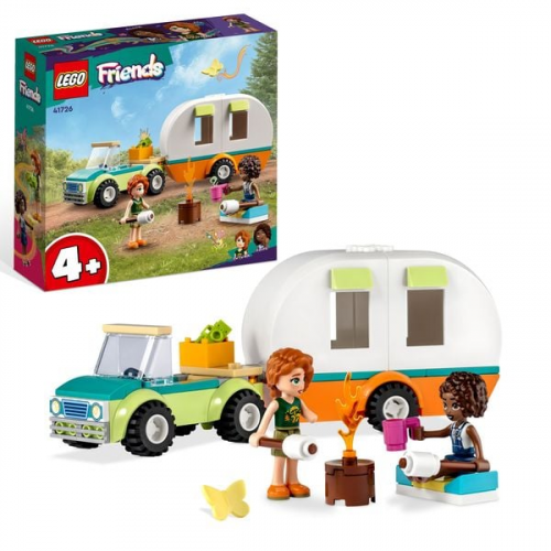 LEGO Friends 41726 Urlaub-Campingtrip, Wohnmobil-Spielzeug Camping Set