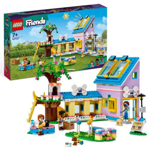 LEGO Friends 41727 Hunderettungszentrum, Tierarzt Spielzeug für Kinder