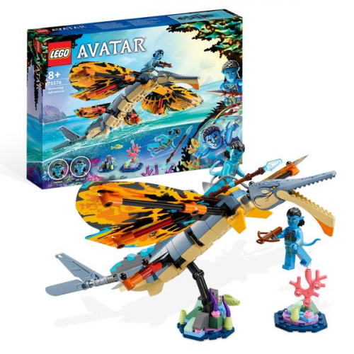 LEGO Avatar 75576 Skimwing Abenteuer, Pandora Bauset mit 2 Minifiguren