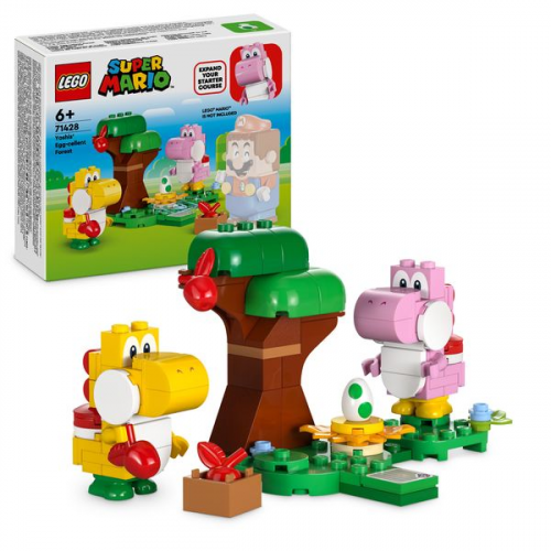 LEGO Super Mario 71428 Yoshis wilder Wald – Erweiterungsset mit 2 Figuren