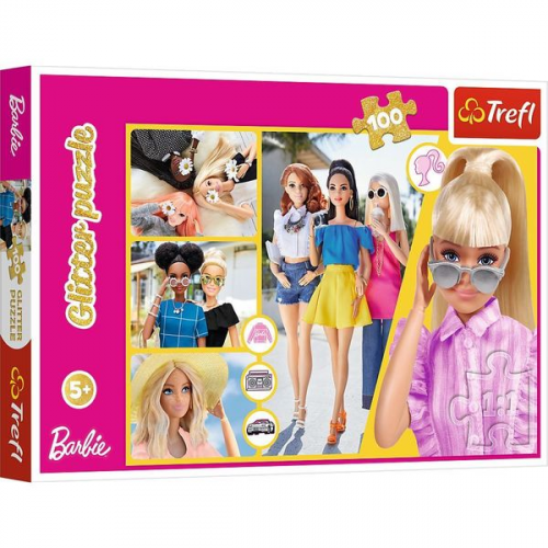 Puzzle 100 Glitter - Barbie