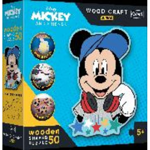 Holz Puzzle Junior 50 Disney - Mickey Maus