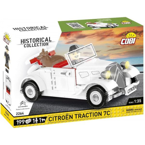 COBI 2264 - Historical Collection, Citroen Traction 7C Cabriolet, Bauset