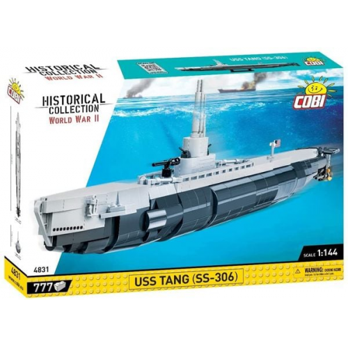 COBI 4831 - Historical Collection, WWII, USS TANG (SS-306), U-Boot, Bausatz