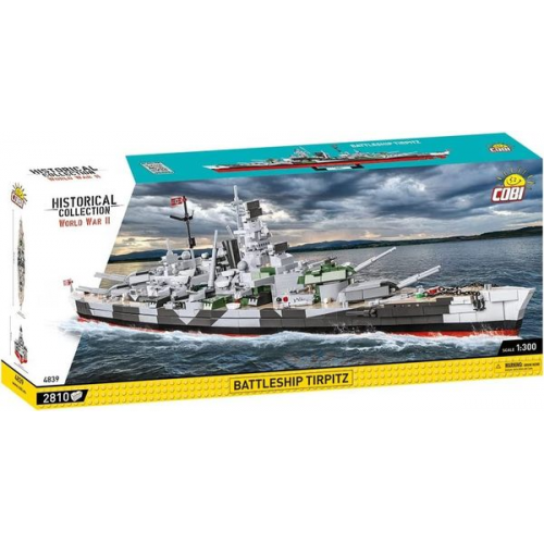 COBI Historical Collection 4839 - Battleship Tirpitz, Schlachtschiff WWII